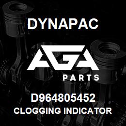 D964805452 Dynapac CLOGGING INDICATOR | AGA Parts