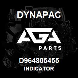 D964805455 Dynapac INDICATOR | AGA Parts