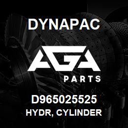 D965025525 Dynapac HYDR, CYLINDER | AGA Parts