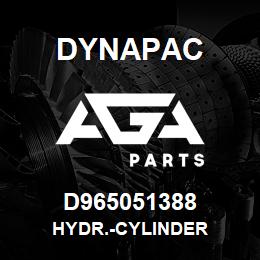 D965051388 Dynapac HYDR.-CYLINDER | AGA Parts