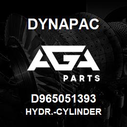 D965051393 Dynapac HYDR.-CYLINDER | AGA Parts