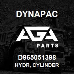 D965051398 Dynapac HYDR, CYLINDER | AGA Parts