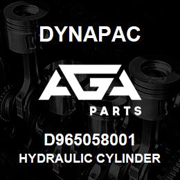 D965058001 Dynapac HYDRAULIC CYLINDER | AGA Parts