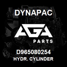 D965080254 Dynapac HYDR. CYLINDER | AGA Parts