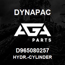 D965080257 Dynapac HYDR.-CYLINDER | AGA Parts