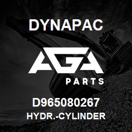 D965080267 Dynapac HYDR.-CYLINDER | AGA Parts