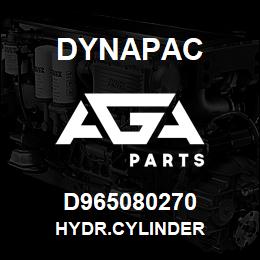 D965080270 Dynapac HYDR.CYLINDER | AGA Parts