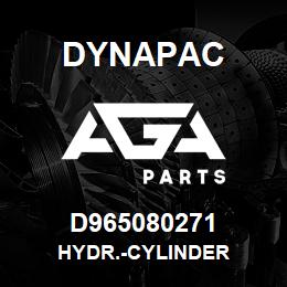 D965080271 Dynapac HYDR.-CYLINDER | AGA Parts