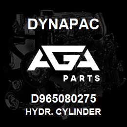 D965080275 Dynapac HYDR. CYLINDER | AGA Parts