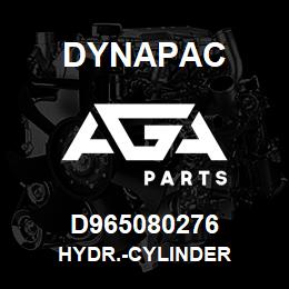 D965080276 Dynapac HYDR.-CYLINDER | AGA Parts