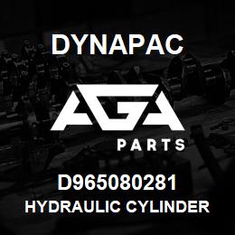 D965080281 Dynapac HYDRAULIC CYLINDER | AGA Parts