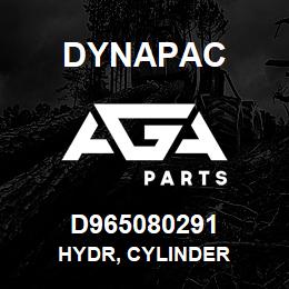 D965080291 Dynapac HYDR, CYLINDER | AGA Parts