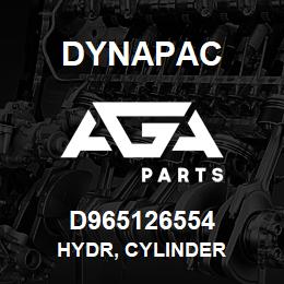 D965126554 Dynapac HYDR, CYLINDER | AGA Parts