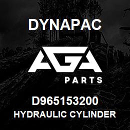 D965153200 Dynapac HYDRAULIC CYLINDER | AGA Parts