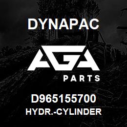 D965155700 Dynapac HYDR.-CYLINDER | AGA Parts