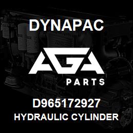 D965172927 Dynapac HYDRAULIC CYLINDER | AGA Parts