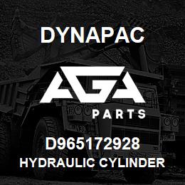 D965172928 Dynapac HYDRAULIC CYLINDER | AGA Parts