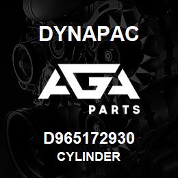 D965172930 Dynapac CYLINDER | AGA Parts