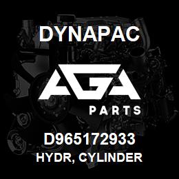 D965172933 Dynapac HYDR, CYLINDER | AGA Parts