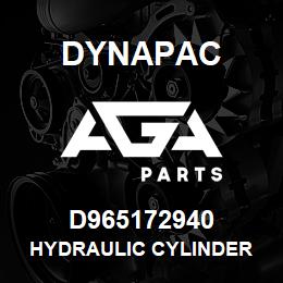 D965172940 Dynapac HYDRAULIC CYLINDER | AGA Parts