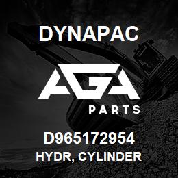 D965172954 Dynapac HYDR, CYLINDER | AGA Parts