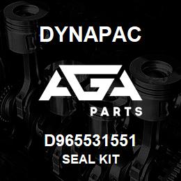 D965531551 Dynapac SEAL KIT | AGA Parts