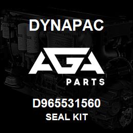 D965531560 Dynapac SEAL KIT | AGA Parts