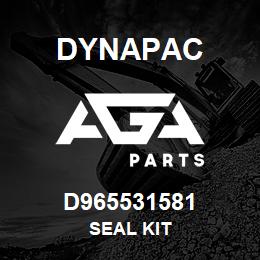 D965531581 Dynapac SEAL KIT | AGA Parts