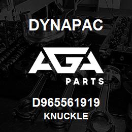 D965561919 Dynapac KNUCKLE | AGA Parts