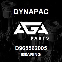 D965562005 Dynapac BEARING | AGA Parts