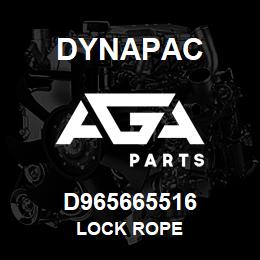 D965665516 Dynapac LOCK ROPE | AGA Parts