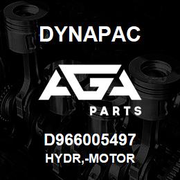 D966005497 Dynapac HYDR,-MOTOR | AGA Parts