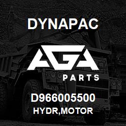 D966005500 Dynapac HYDR,MOTOR | AGA Parts