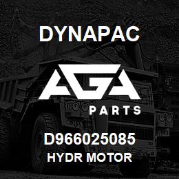 D966025085 Dynapac HYDR MOTOR | AGA Parts