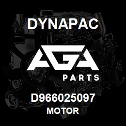 D966025097 Dynapac MOTOR | AGA Parts