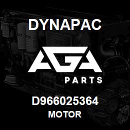 D966025364 Dynapac MOTOR | AGA Parts