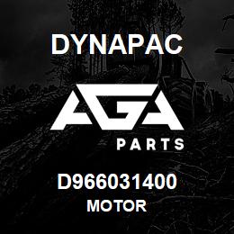 D966031400 Dynapac MOTOR | AGA Parts