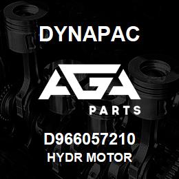 D966057210 Dynapac HYDR MOTOR | AGA Parts