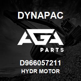 D966057211 Dynapac HYDR MOTOR | AGA Parts