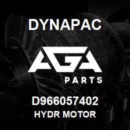 D966057402 Dynapac HYDR MOTOR | AGA Parts