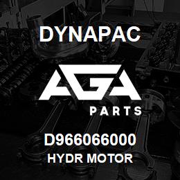 D966066000 Dynapac HYDR MOTOR | AGA Parts