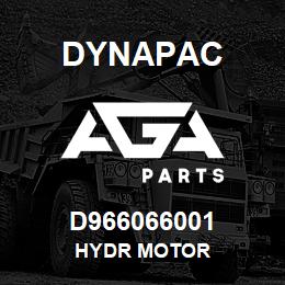 D966066001 Dynapac HYDR MOTOR | AGA Parts