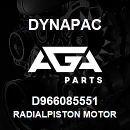 D966085551 Dynapac RADIALPISTON MOTOR | AGA Parts