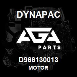 D966130013 Dynapac MOTOR | AGA Parts