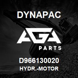 D966130020 Dynapac HYDR.-MOTOR | AGA Parts