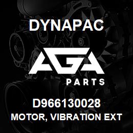 D966130028 Dynapac MOTOR, VIBRATION EXT. LEFT HAND | AGA Parts