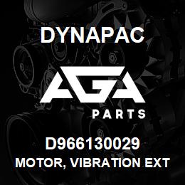 D966130029 Dynapac MOTOR, VIBRATION EXT. RIGHT HAND | AGA Parts