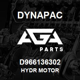 D966136302 Dynapac HYDR MOTOR | AGA Parts