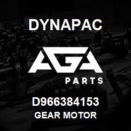 D966384153 Dynapac GEAR MOTOR | AGA Parts