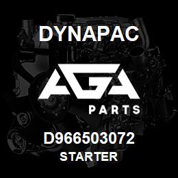 D966503072 Dynapac STARTER | AGA Parts